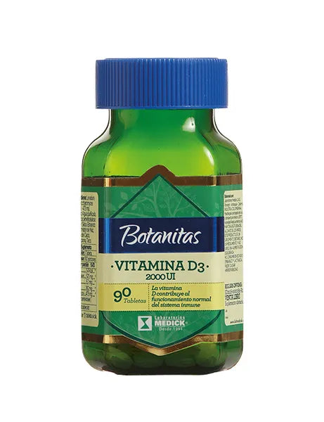 VITAMINAD3 2000UI BOTANITAS 90