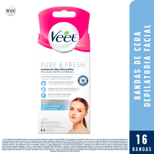 VEET BANDA DEPILATORIA FACIAL
