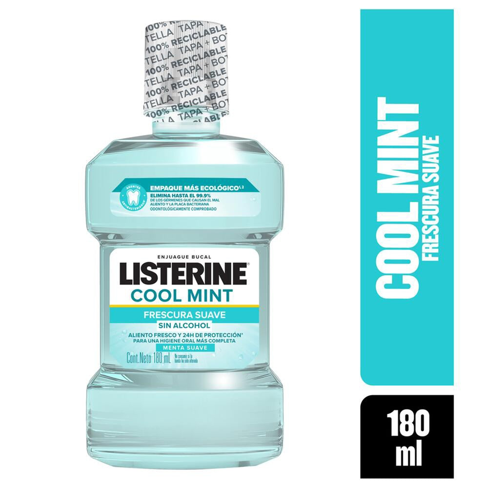 LISTERINE C.MINT ZERO A 180 ML
