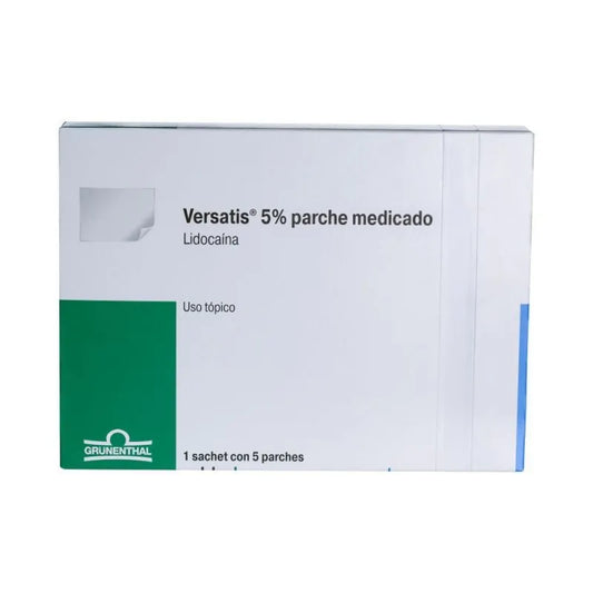 VERSATIS 5% PARCHE X 5 PARCHES