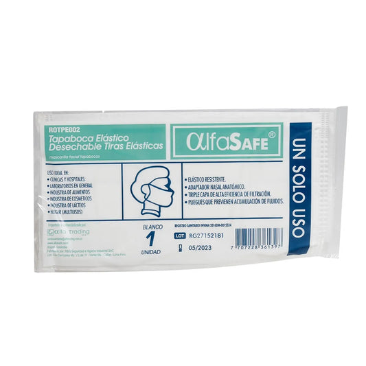 TAPABOCAS DESECH BLANCO UND