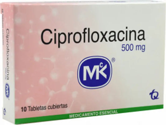 CIPROFLOXACINO 500 MG 10 TAB MK