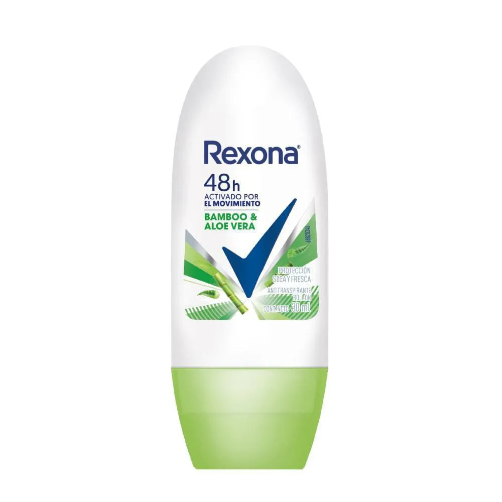 DTE.REXONA MINIROL MUJER BAMBOO 30 GR M