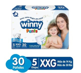 WINNY PANTS ET 5 X 30 PAÑALES