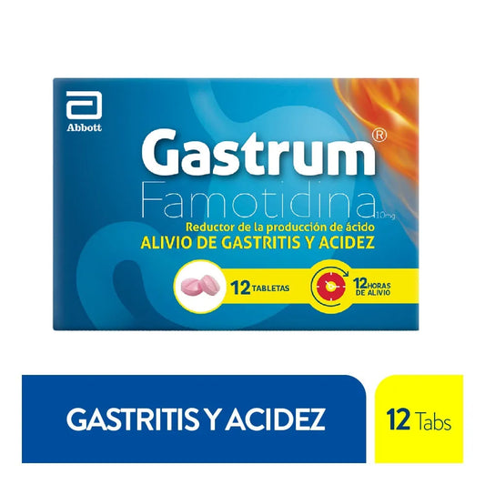 GASTRUM 1OMG CAJA X 12 TAB