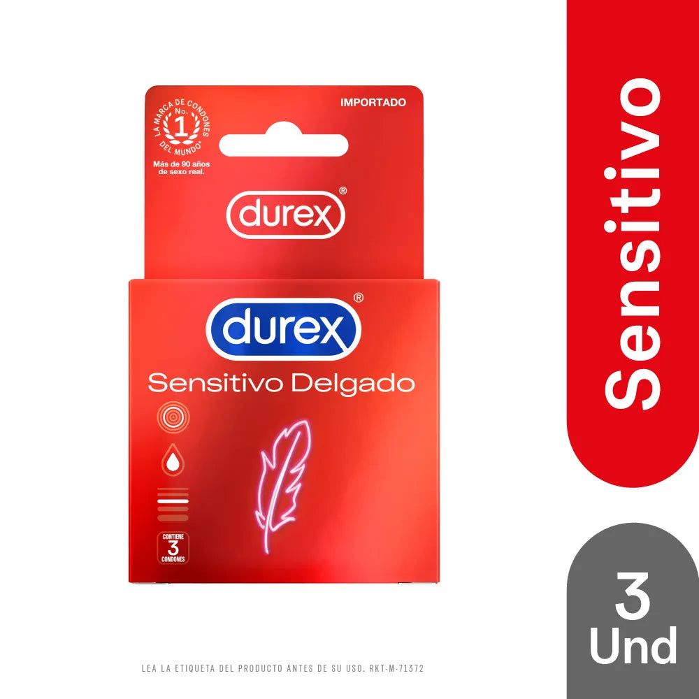 DUREX PRESERV SENS DELGADO