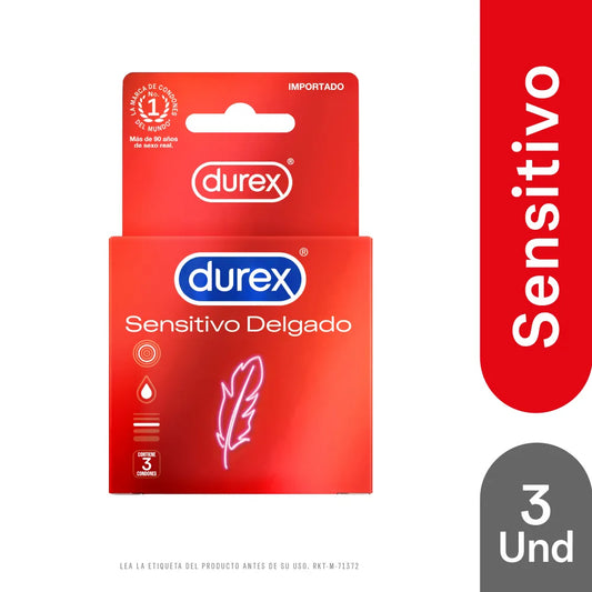 DUREX PRESERV SENS DELGADO
