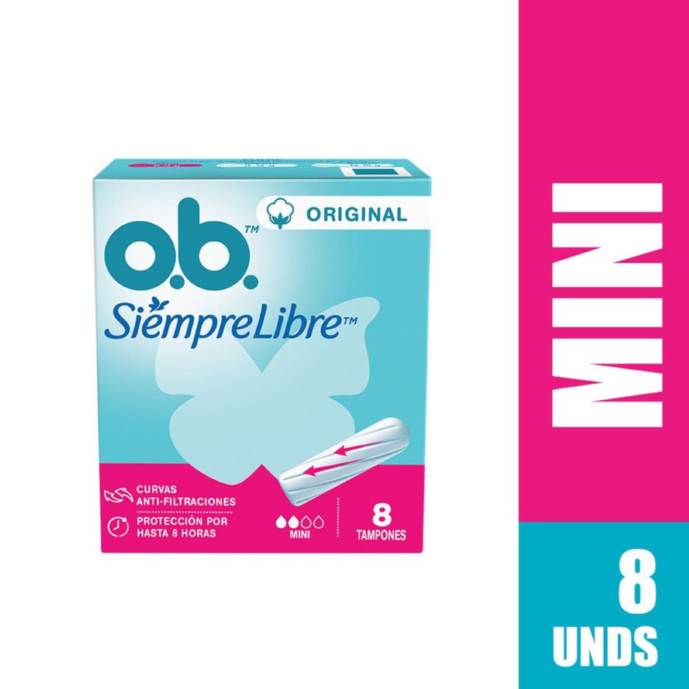 TAMPON OB ORIG SIEMPRE LIBRE MINI 8 UND