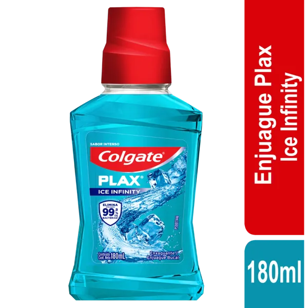 ENJUAGUE COLGATE PLAX ICE 180M