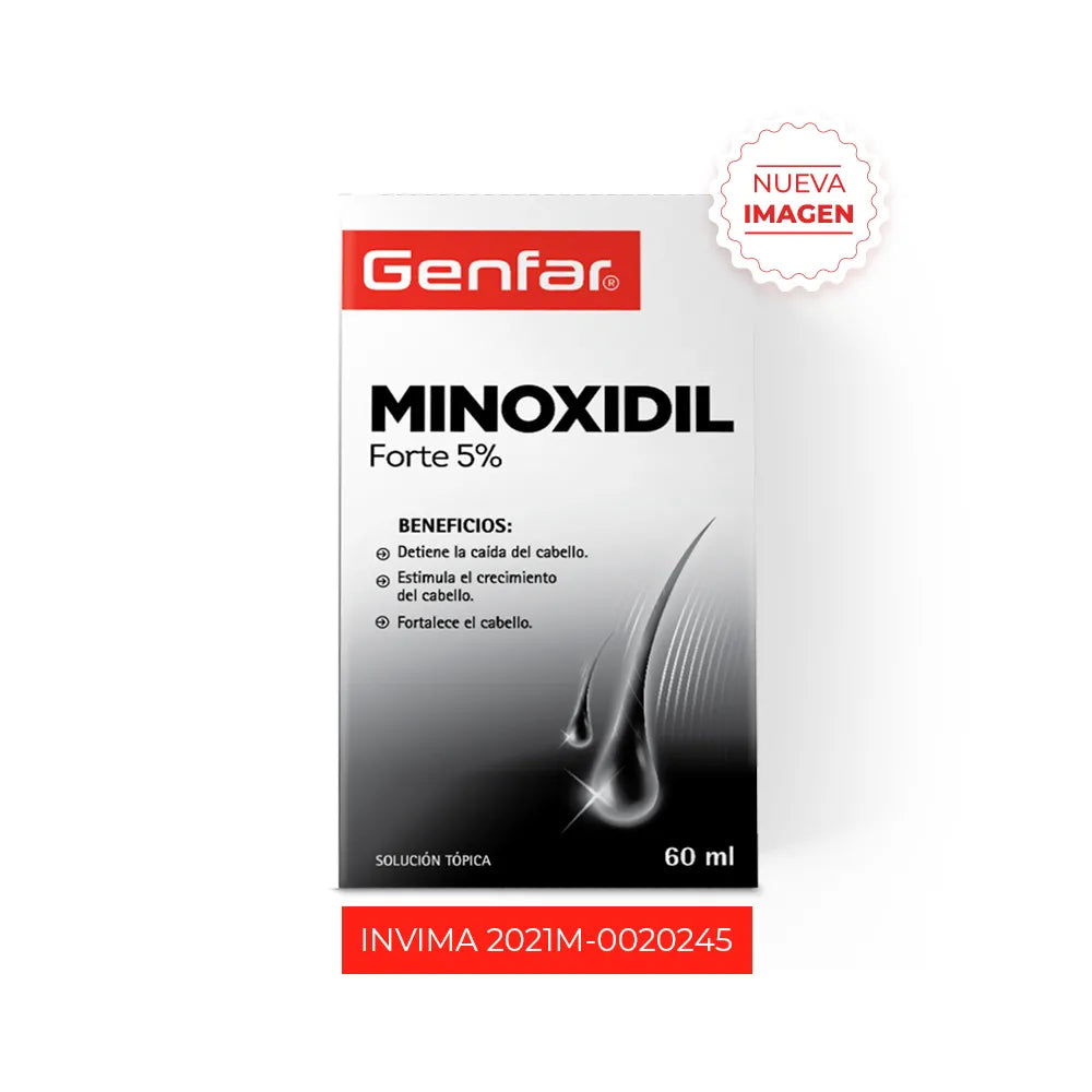 MINOXIDIL FORTE 5%  X 60 ML GF