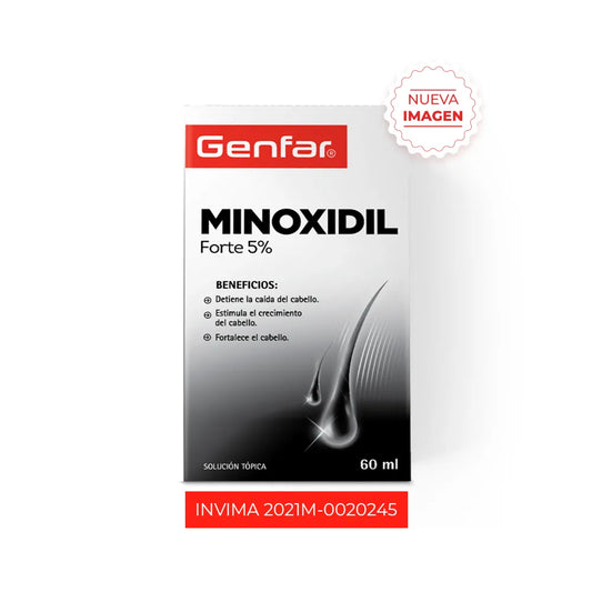 MINOXIDIL FORTE 5%  X 60 ML GF