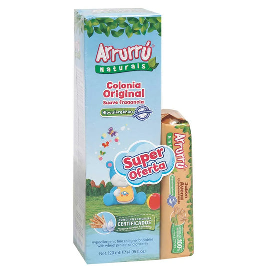 COLONIA ARRURRU AZUL X 120 ML + JABON