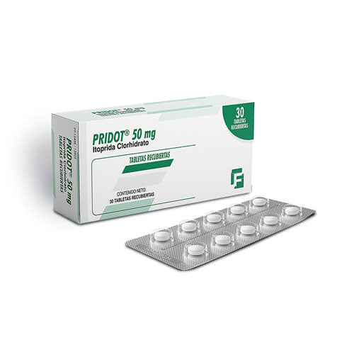 PRIDOT 50 MG 30 TBS ITOPRIDA C