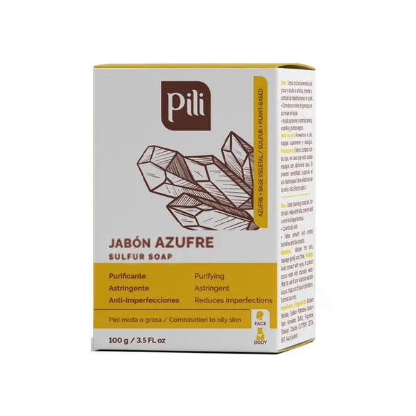 JABON PILI BARRA AZUFRE 100 GR