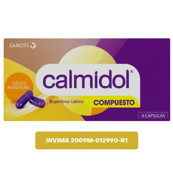 CALMIDOL COMPUESTO CAJA X 6