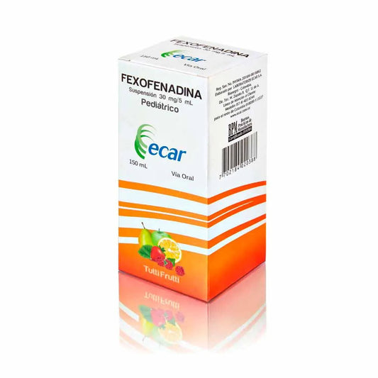 FEXOFENADINA 30MG75ML SUSP PEDIATRICA