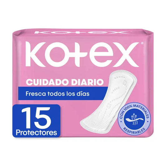 PROTEC.KOTEX CUI DIARIO X 15UN