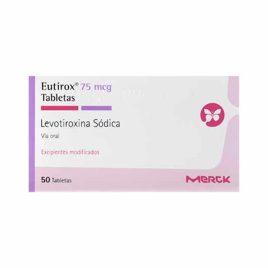 EUTIROX 75 MCG X 50 TBS