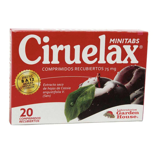 CIRUELAX MINITABS 20 COMPRIMIDOS