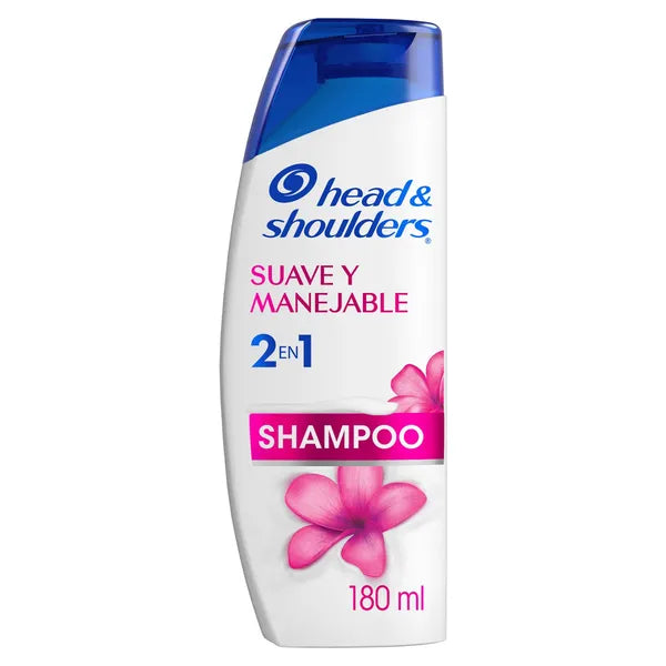 SHAMPOO H&S 2 EN 1 180ML