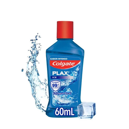 ENJUAGUE BUCAL PLAX ICE 60 ML
