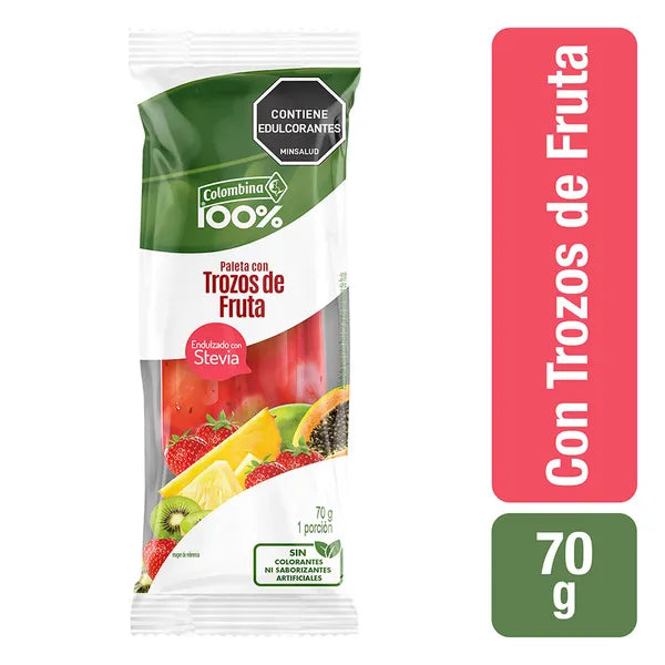 PALETA CON TROZOS DE FRUTA