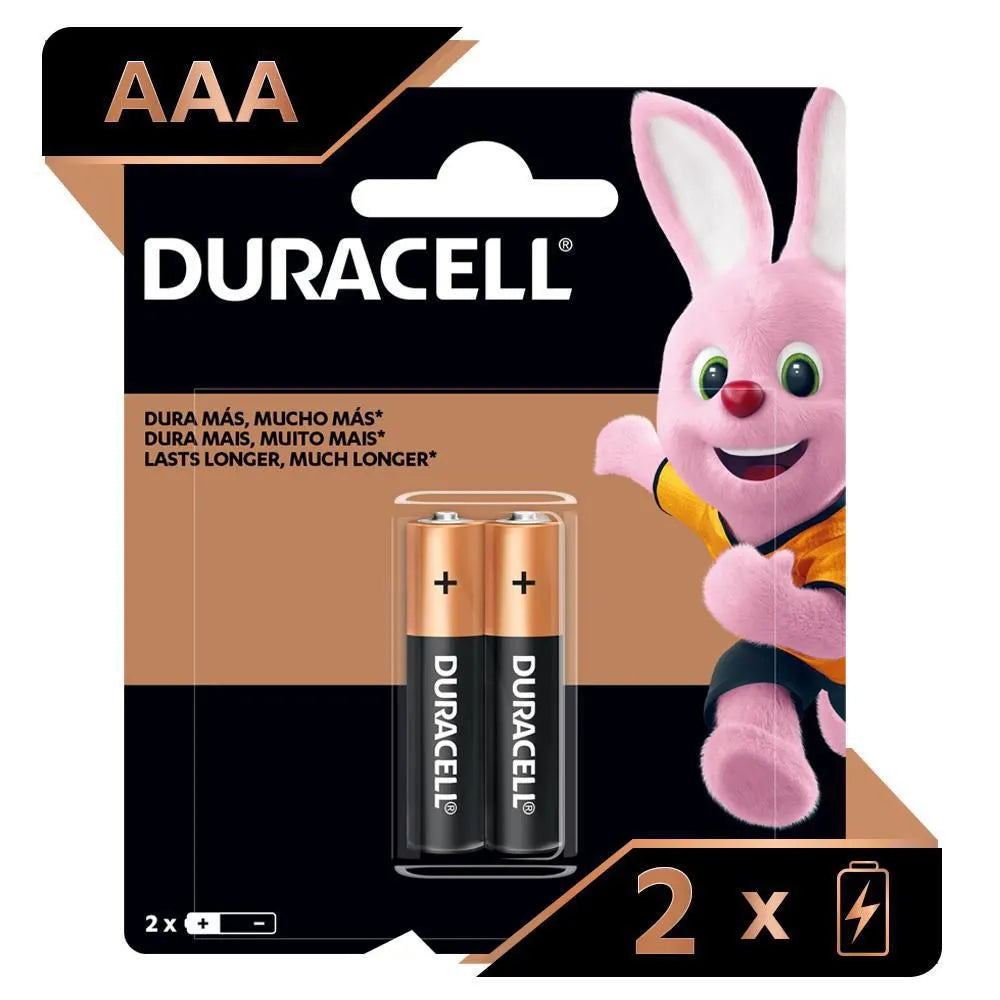 PILA DURACELL  AAA X 2 UNI
