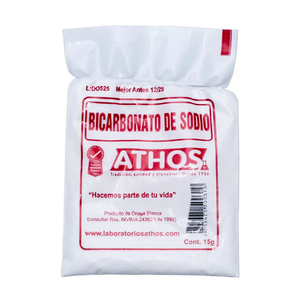 BICARBONATO DE SODIO X 15 GR