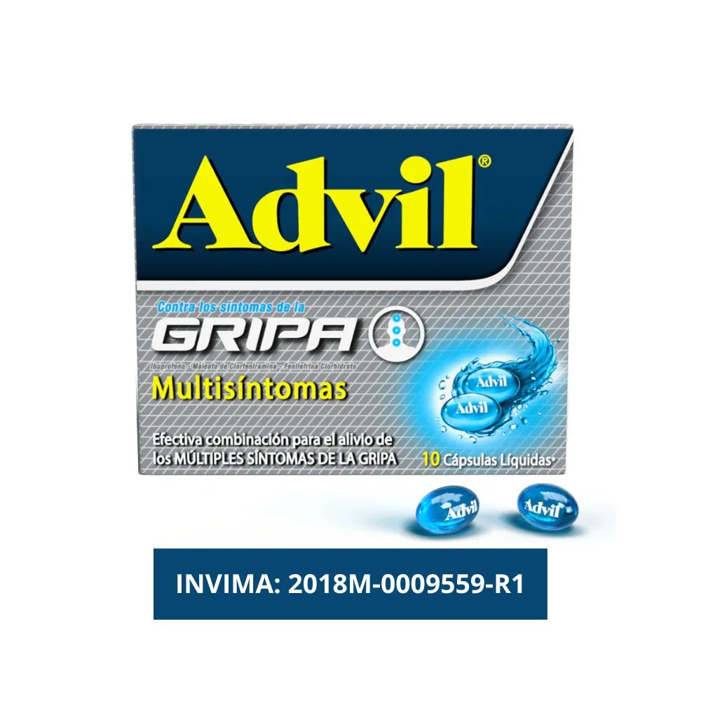 ADVIL GRIPA MULTISINTOMAS X10