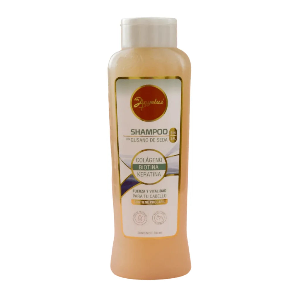 SHAMPOO CON GUSANO DE SEDA 500