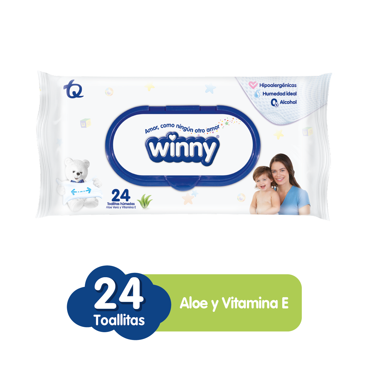 PANITOS WINNY ALOE VERA 24 UND