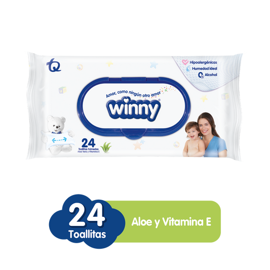 PANITOS WINNY ALOE VERA 24 UND