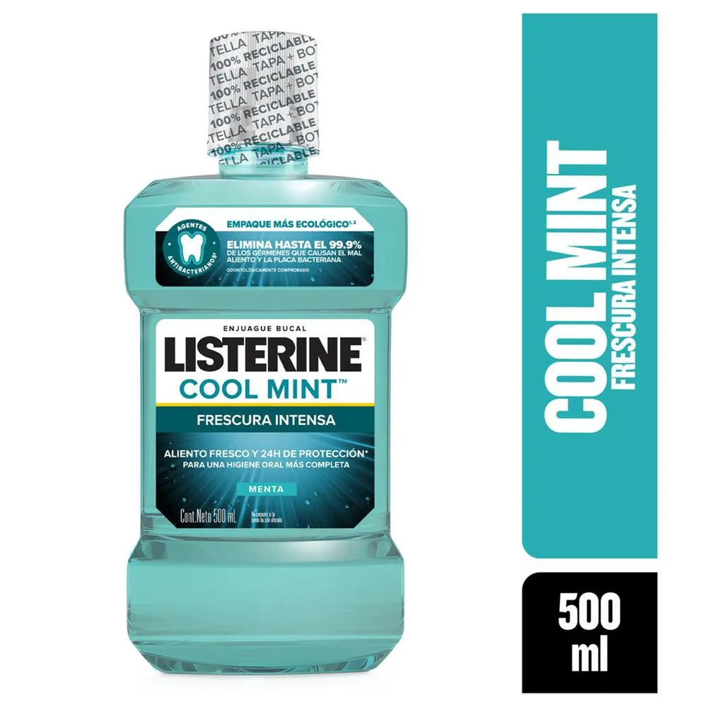 LISTERINE COOL MINT ZERO 500ML