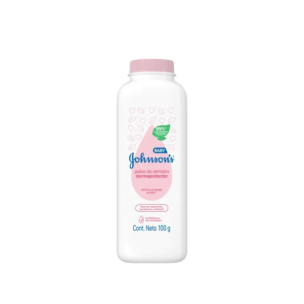 TALCO JJ BABY DE ALMIDON 100GRS
