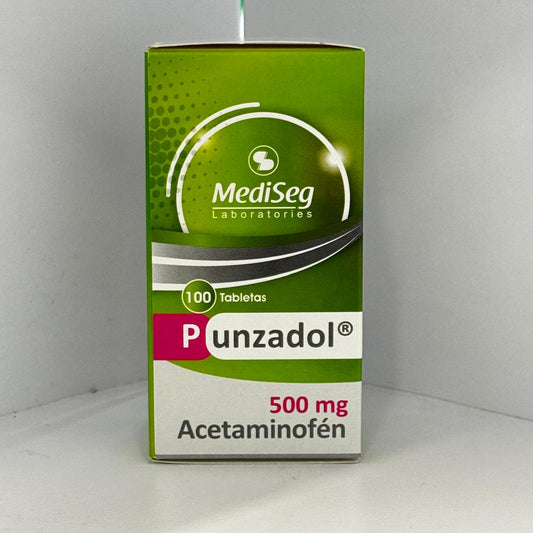 PUNZADOL ACETAMINOFEM 500 MG 10 TBS