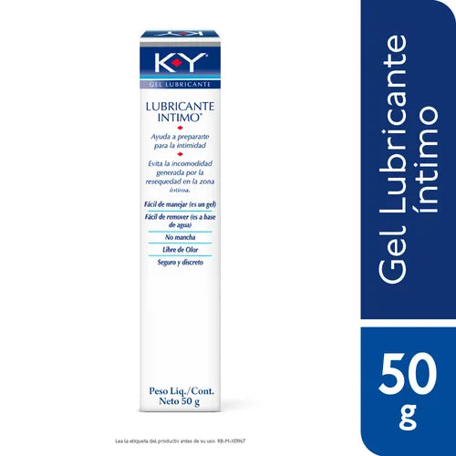 K-Y GEL LUBRICANTE 50G