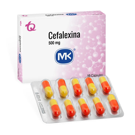 CEFALEXINA 500MG 10TBS