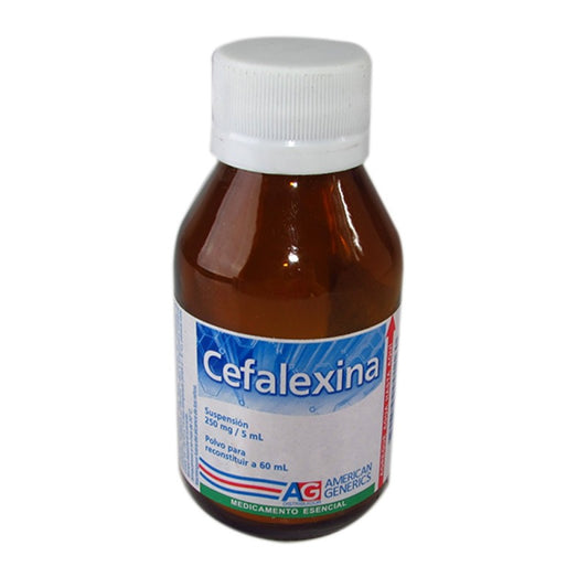 CEFALEXINA 250 MG SUSP. 60ML