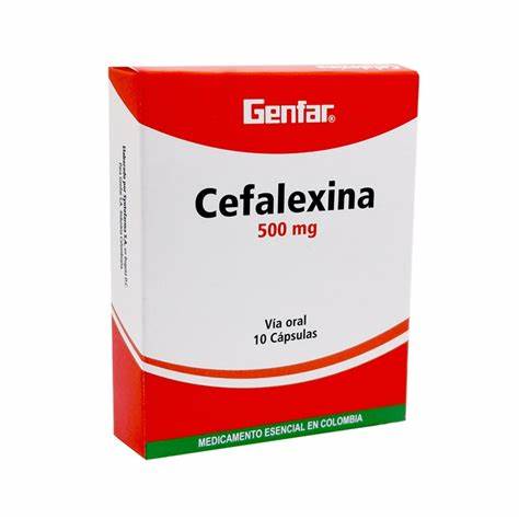 CEFALEXINA GF 500MG 10 CAPS