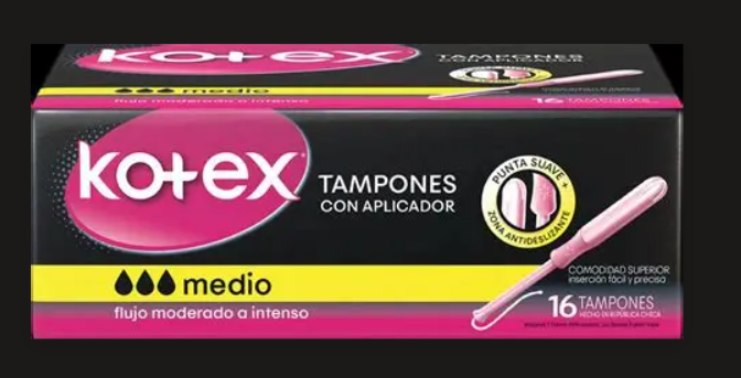 TAMPON KOTEX MEDIO 16UND