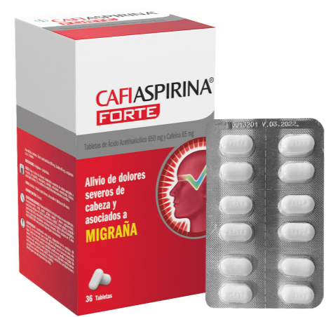 CAFIASPIRINA FORTE X 36 TBS