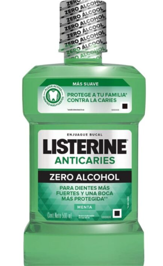 LISTERINE ANTIC. ZERO 500 ML