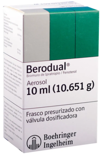 BERODUAL AEROSOL INH 10ML