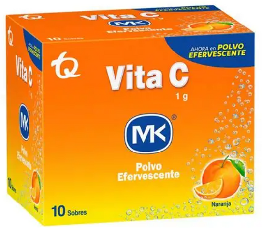 VITA C EFERVESCENTE 10 TBS