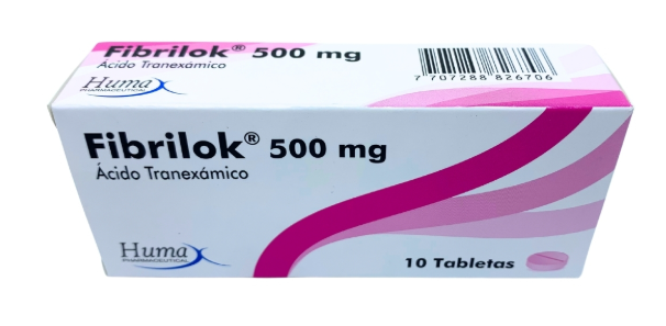 FIBRILOK 500 MG 10 TBS