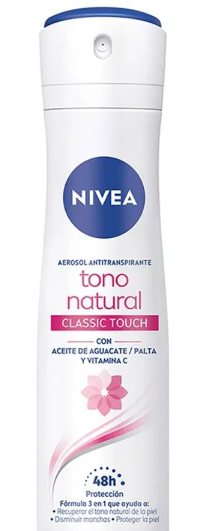DTE NIVEA SPR TONO NATURAL 150