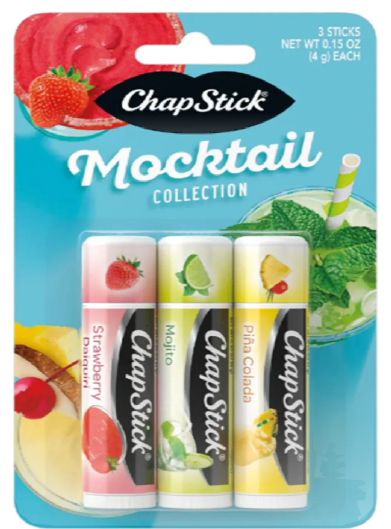 CHAPSTICK MOCKTAIL X 3