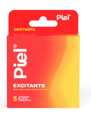 CONDONES PIEL EXCITANTE 3 UND