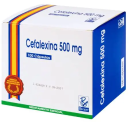 CEFALEXINA 500 MG X 10 CAP RECIPE