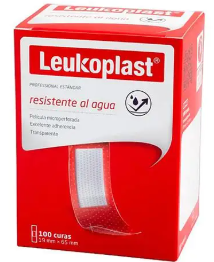 CURAS LEUKOPLAST PIEL 100 UNID